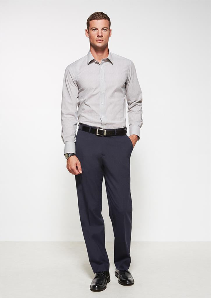 Biz-Corporates-Men's-Comfort-Wool-Stretch-Flat-Front-Pant