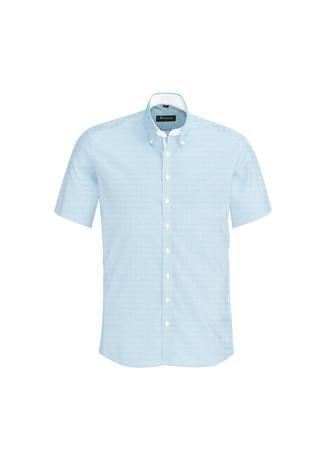 Biz Corporates Fifth Avenue Mens Short Sleeve Shirt (40122)
