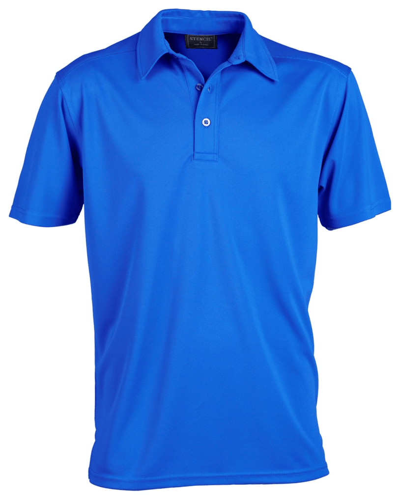 Stencil Men's Glacier Polo (1054)