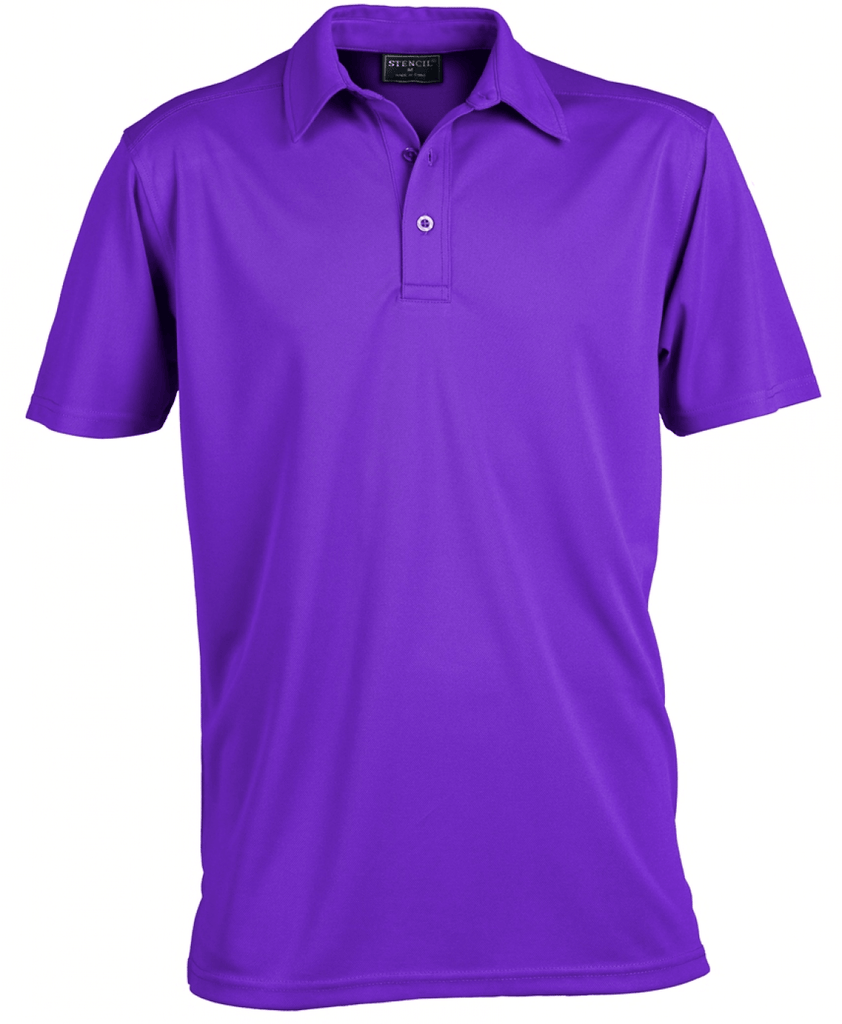 Stencil Men's Glacier Polo (1054)