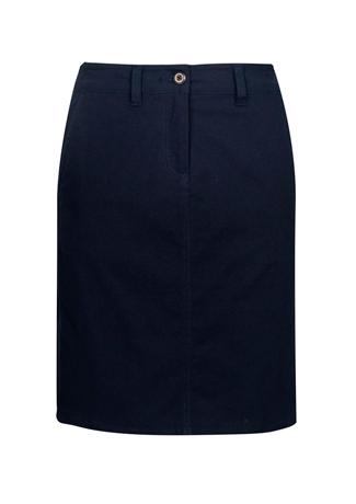 Biz Collection Lawson Ladies Chino Skirt (BS022L)