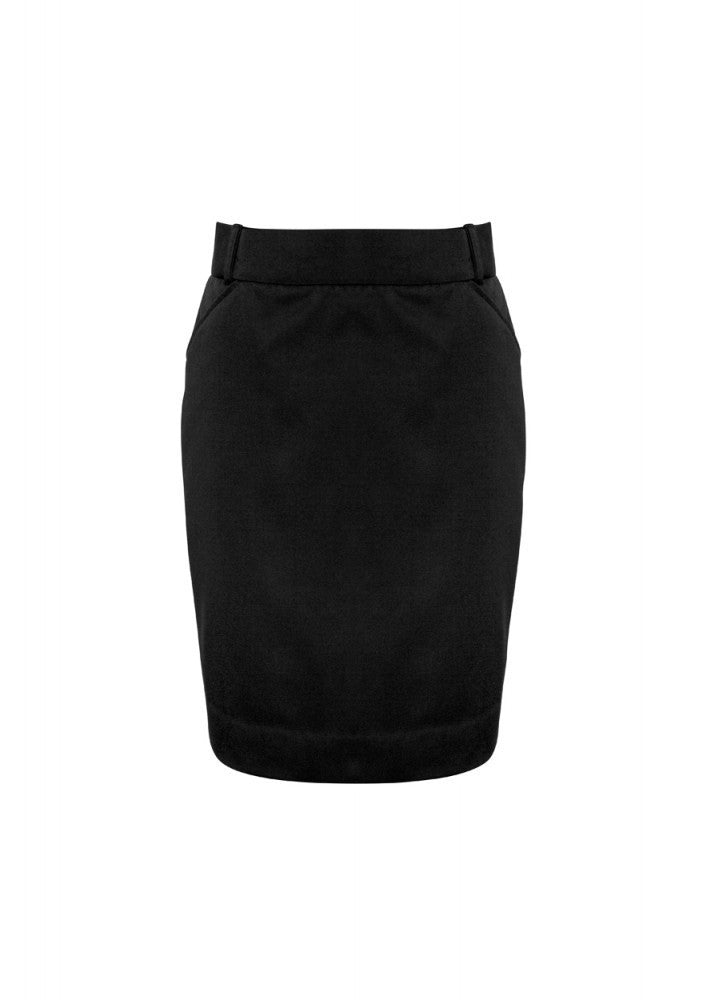 Biz Collection-Biz Collection Detroit Ladies Skirt-4 / BLACK-Corporate Apparel Online - 2