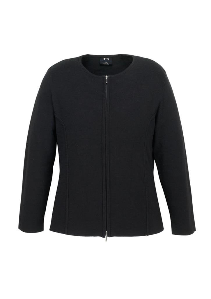 two way zip up cardigan