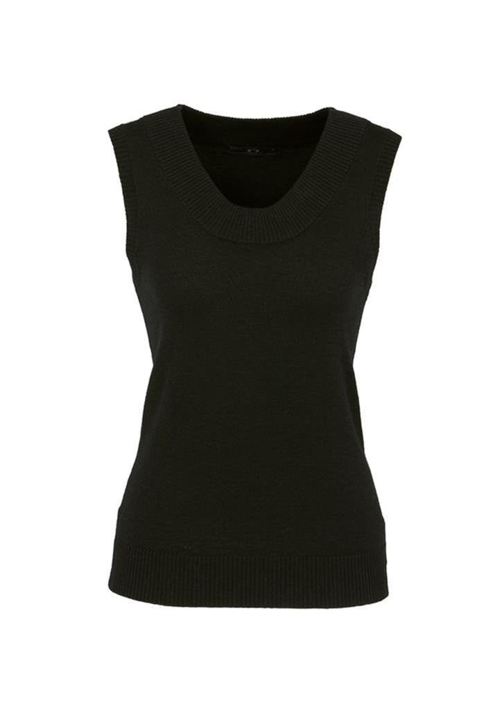 Biz Collection-Biz Collection Ladies 80/20 Wool-Rich Vest-Black / Small-Corporate Apparel Online - 2