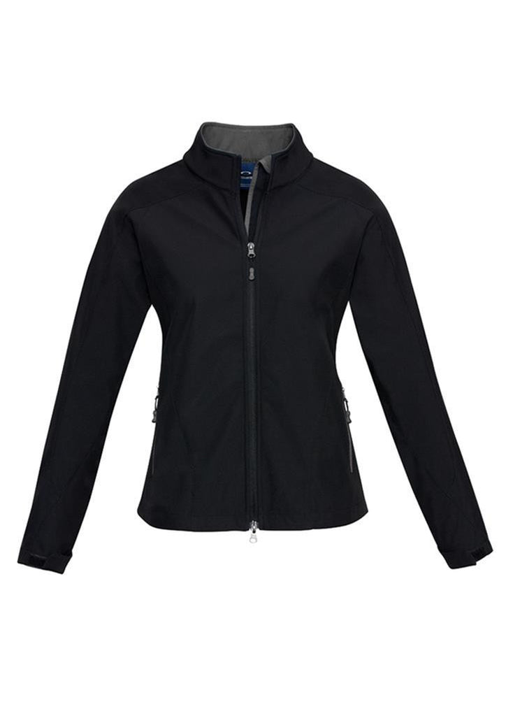 Biz Collection-Biz Collection Geneva Ladies Softshell-Black/Graphite / S-Corporate Apparel Online - 3