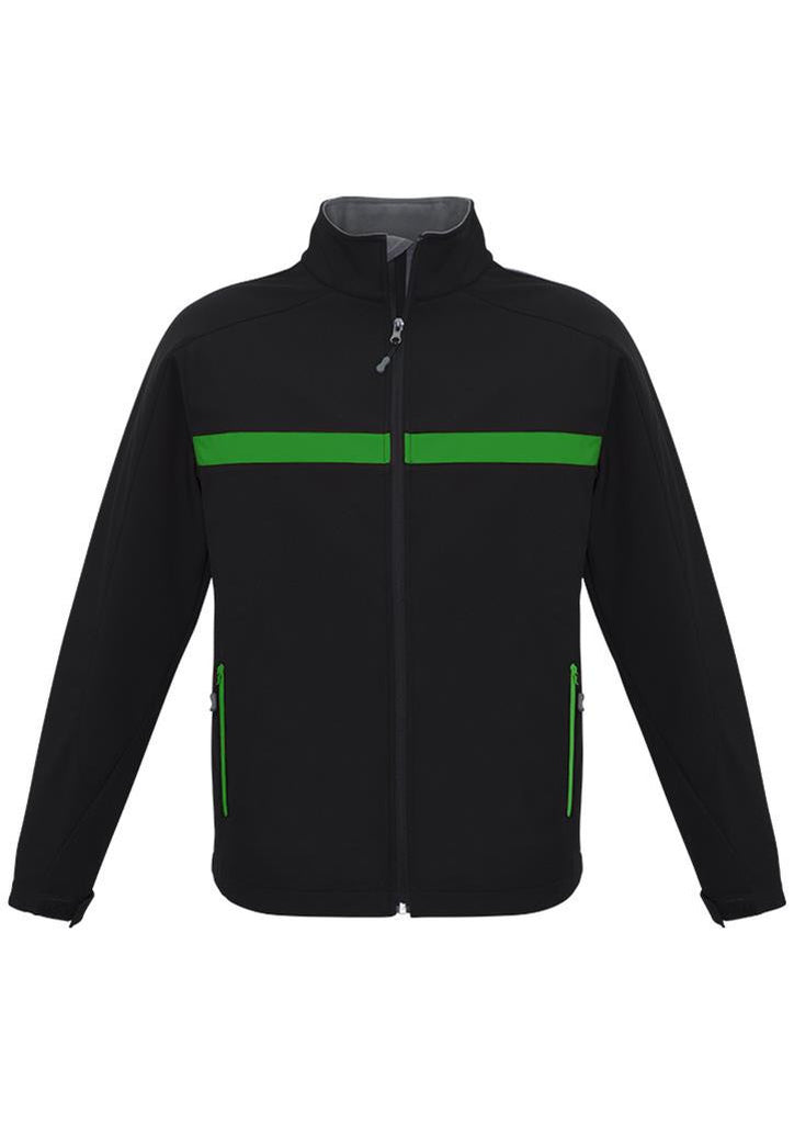 Biz Collection-Biz Collection Unisex Charger Jacket-Black/Green/Grey / XXS-Corporate Apparel Online - 3