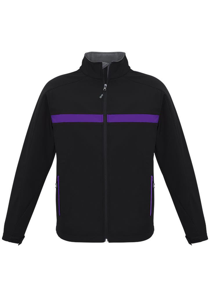 Biz Collection-Biz Collection Unisex Charger Jacket-Black/Purple/Grey / XXS-Corporate Apparel Online - 4