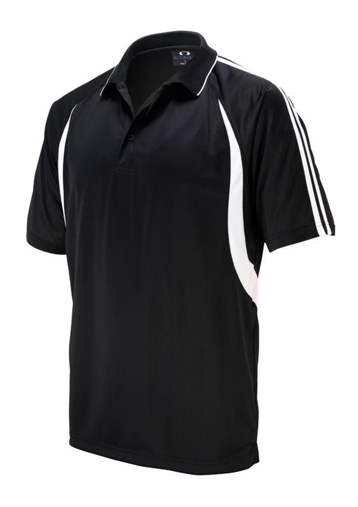 Biz Collection-Biz Collection Kids Flash Polo 1st ( 10 colour)-Black / White / 4-Uniform Wholesalers - 5