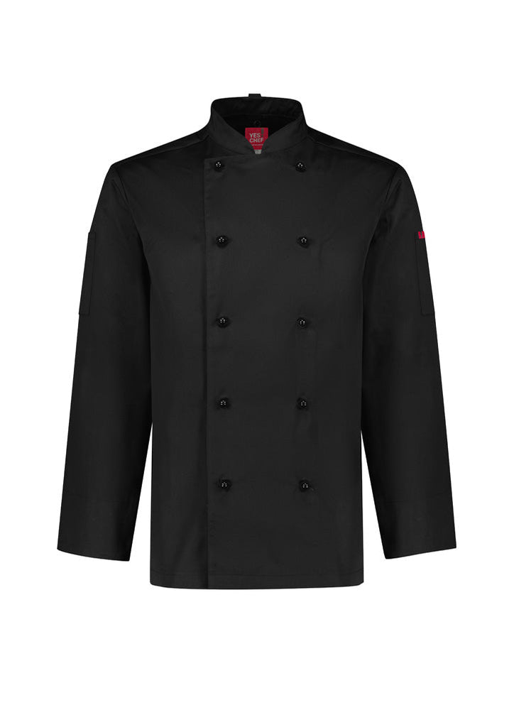 Biz Collection Mens Al Dente Long Sleeve Chef Jackett (CH230ML)
