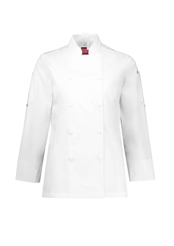 Biz Collection Womens Gusto Long Sleeve Chef Jacket (CH430LL)