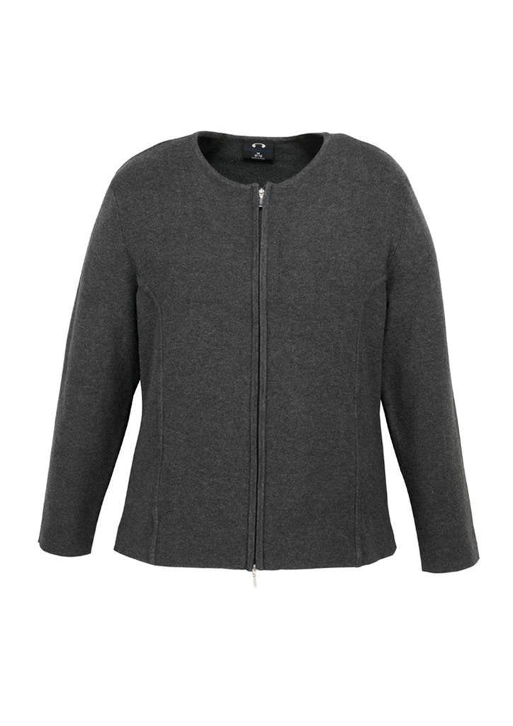 Biz Collection Ladies 2 Way Zipper Cardigan (LC3505)