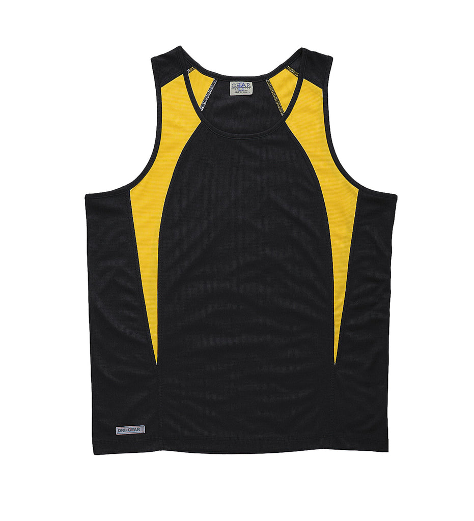 Gear for Life Dri Gear Mens Spliced Zenith Singlet (DGSS)