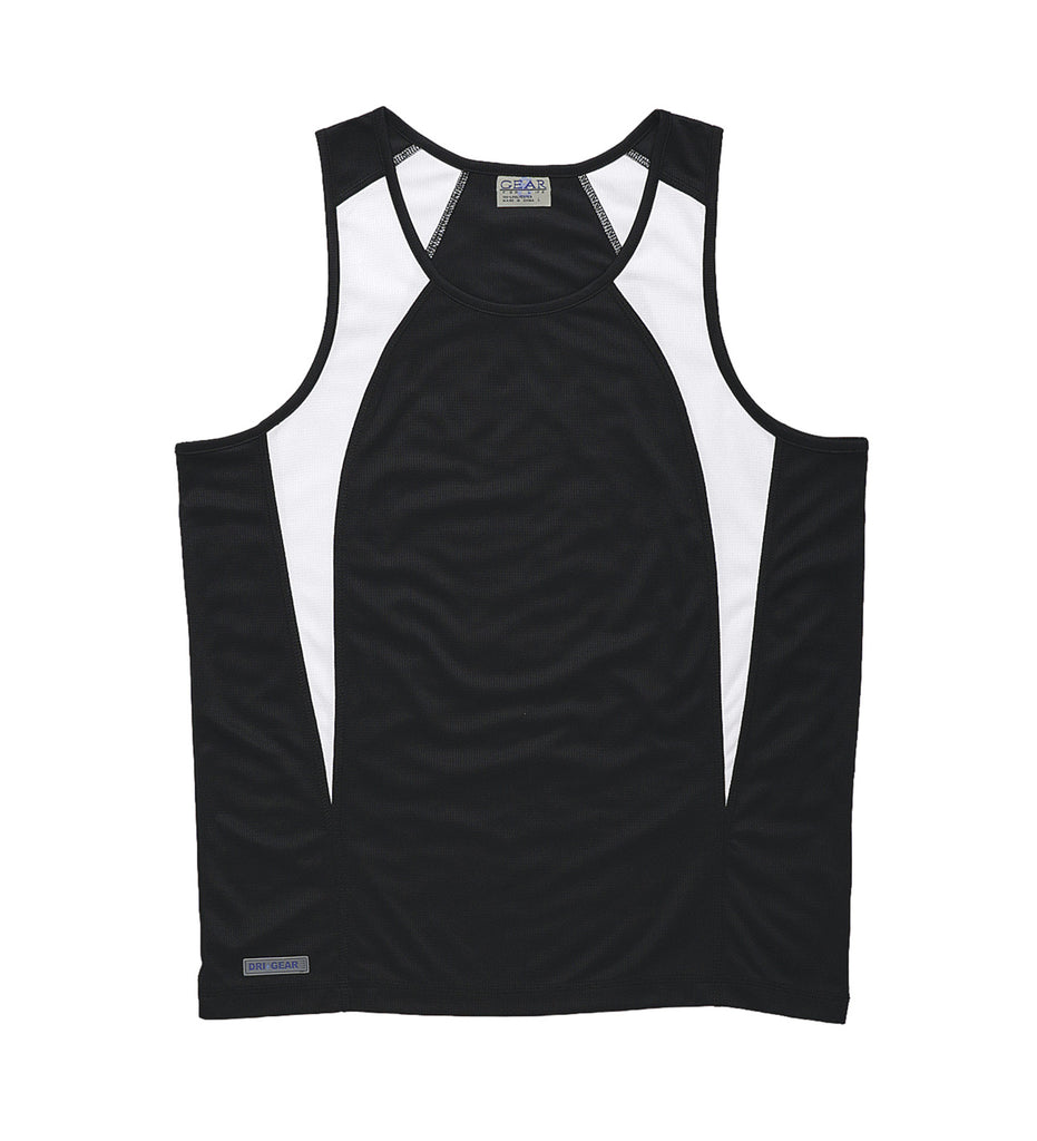 Gear for Life Dri Gear Mens Spliced Zenith Singlet (DGSS)