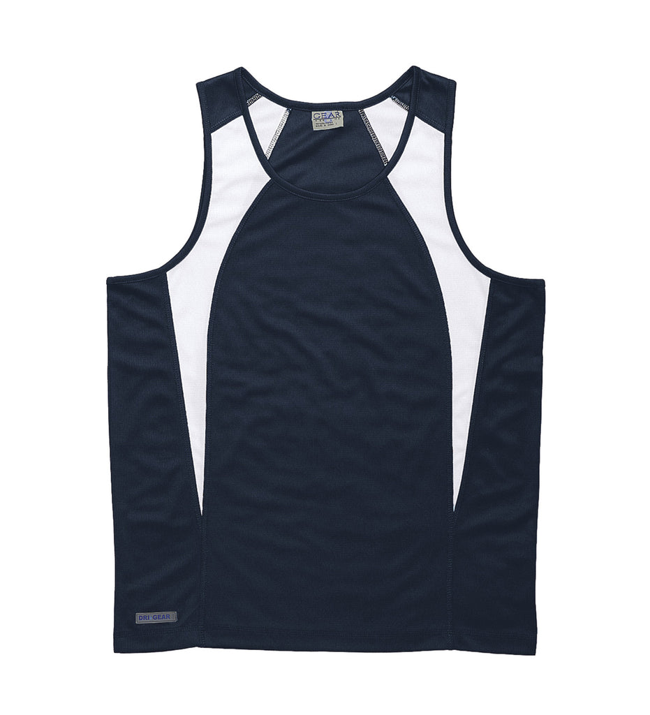 Gear for Life Dri Gear Mens Spliced Zenith Singlet (DGSS)