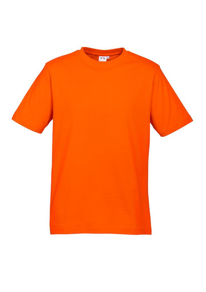 Biz Collection-Biz Collection Kids Ice Tee - 1st ( 12 Colour )-Fluro Orange / 2-Corporate Apparel Online - 5