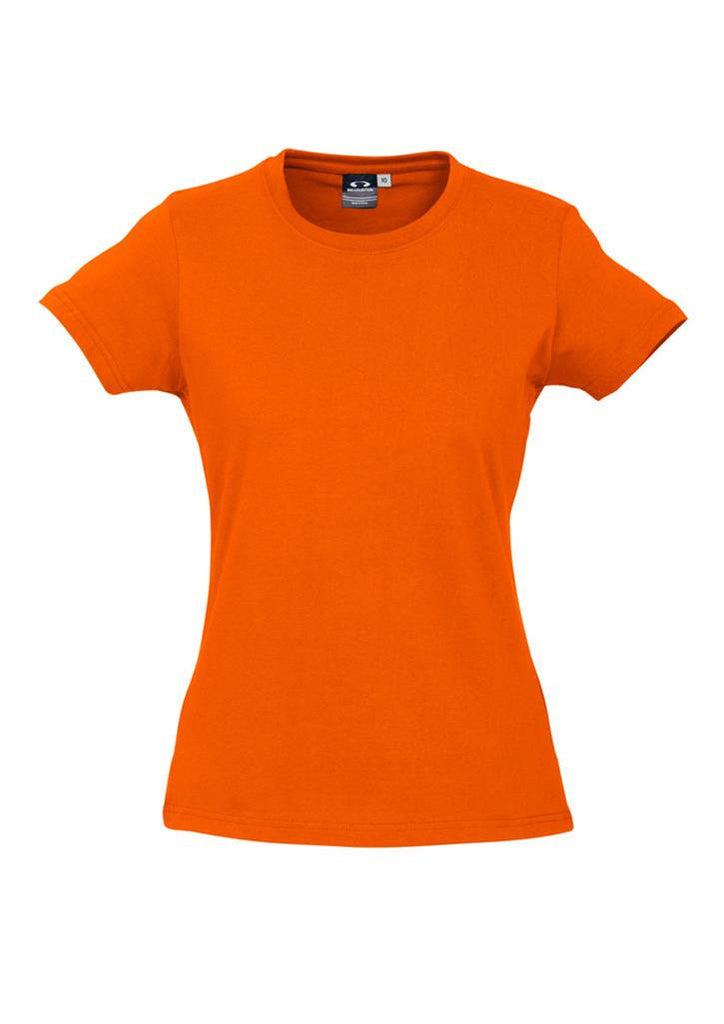 Biz Collection-Biz Collection Ladies Ice Tee 3rd  ( 3 Colour )-Fluro Orange / 6-Corporate Apparel Online - 3