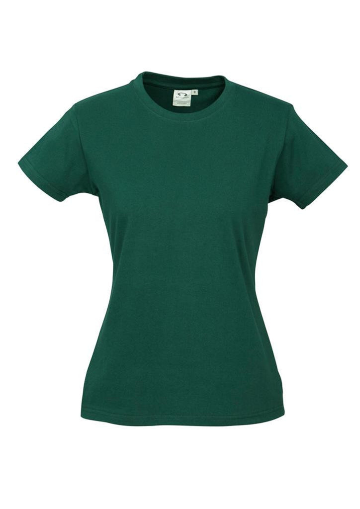 Biz Collection-Biz Collection Ladies Ice Tee 1st ( 10 Colour )-Forest / 6-Corporate Apparel Online - 5