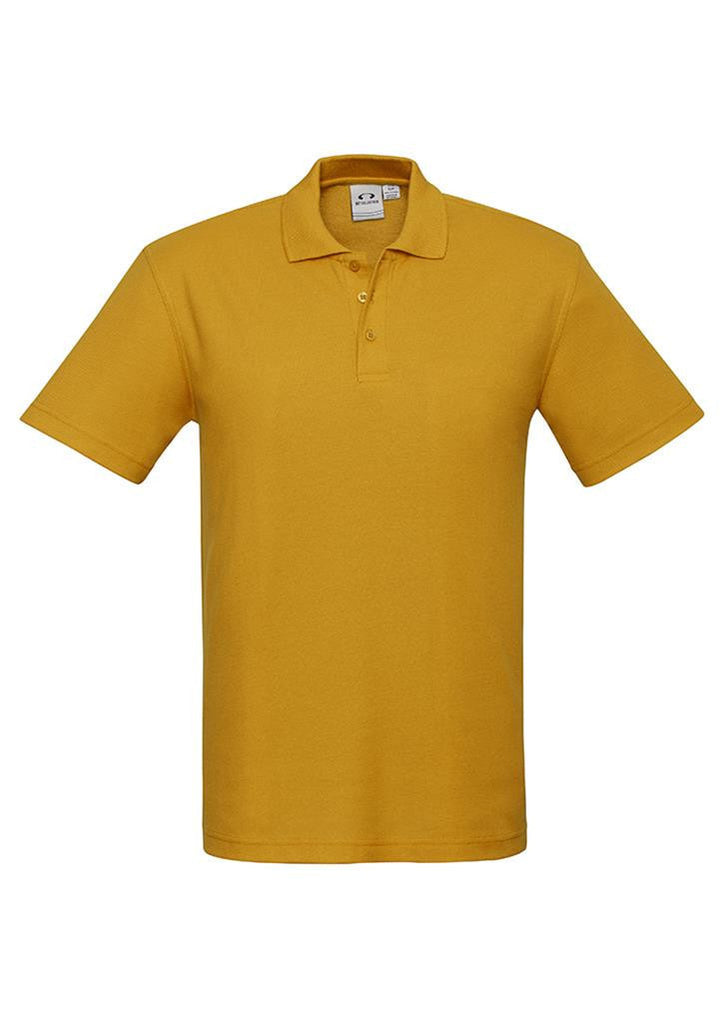 Biz Collection Mens Crew S/S Polo-(P400MS)