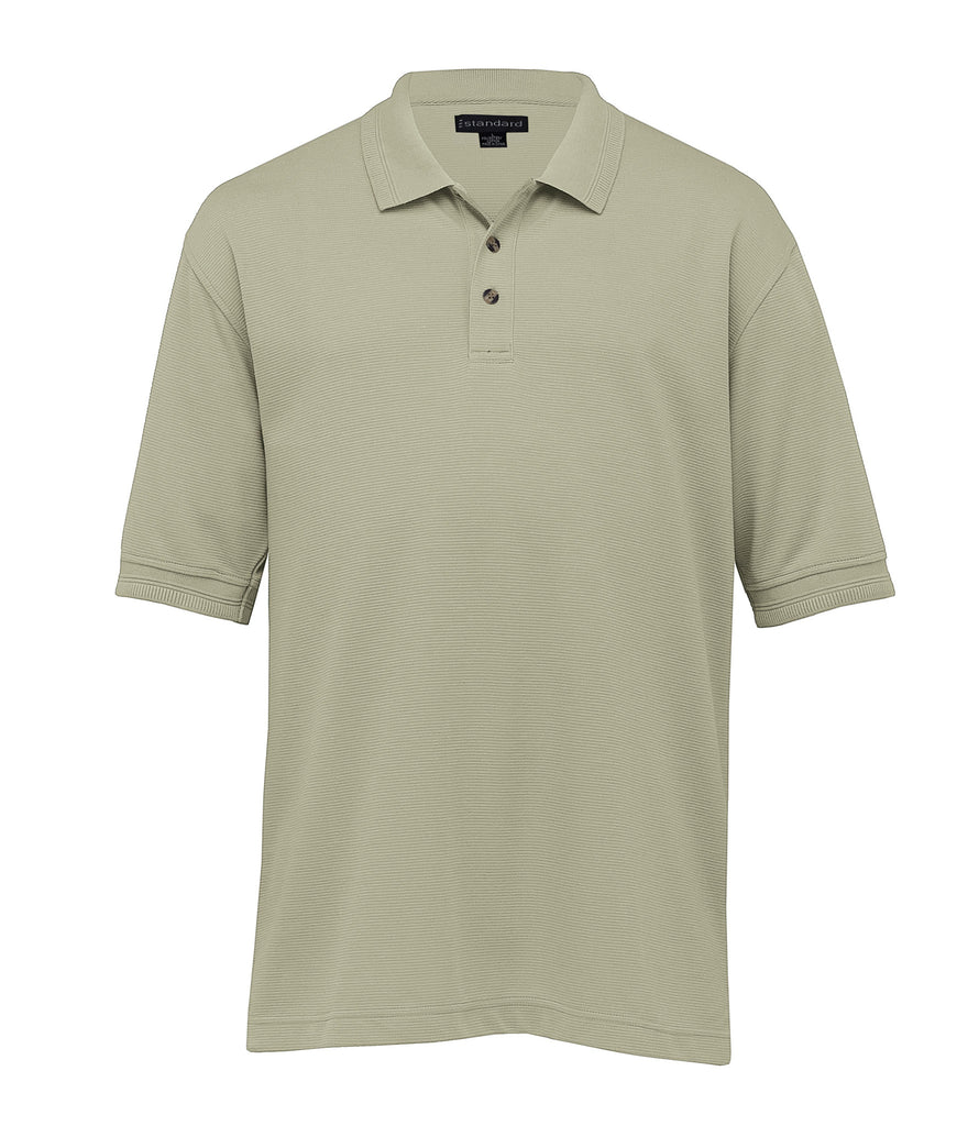 Gear For Life Mens Jacquard Ottoman Balmoral Polo (JO)