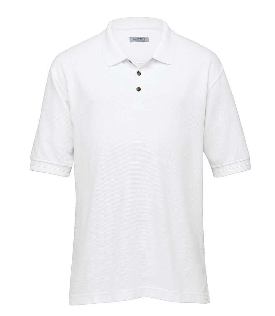 Gear For Life Mens Jacquard Ottoman Balmoral Polo (JO)