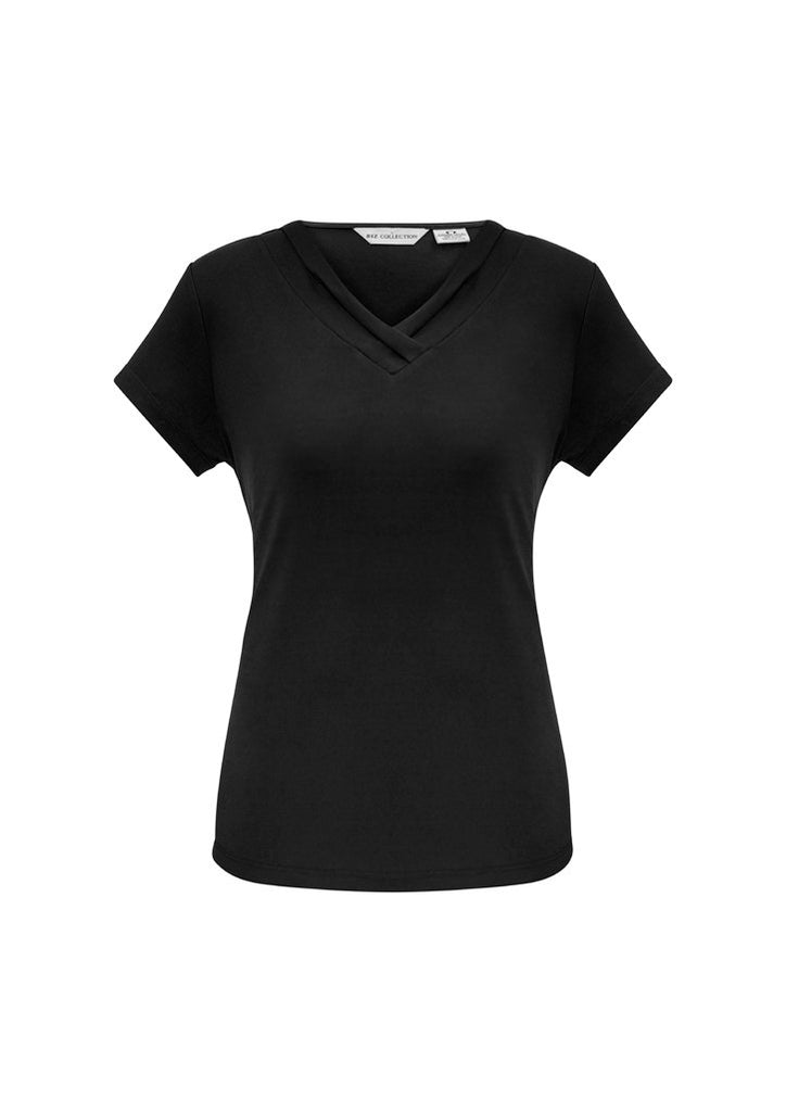 Biz Collection Ladies Lana Short Sleeve Top-(K819LS)