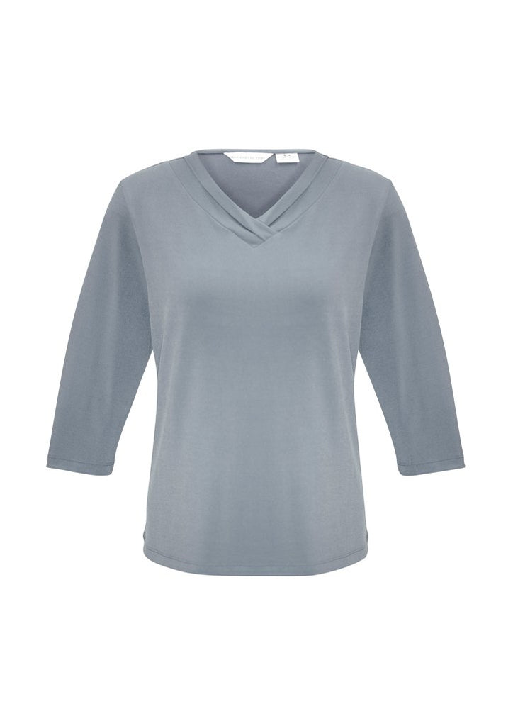 Biz Collection Womens Lana 3/4 Sleeve Top-(K819LT)