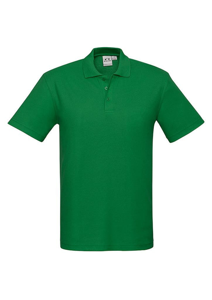 Biz Collection-Biz Collection Mens Crew Polo (2nd 7 Colours)-Kelly Green / S-Corporate Apparel Online - 8