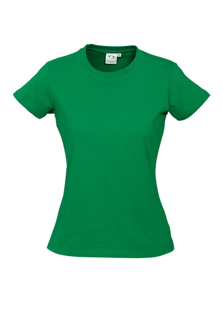 Biz Collection-Biz Collection Ladies Ice Tee 1st ( 10 Colour )-Kelly Green / 6-Corporate Apparel Online - 9