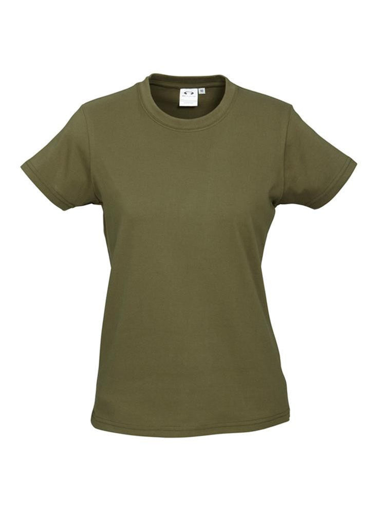 Biz Collection Womens Ice Short Sleeve Tee-(T10022)