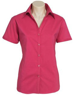 Biz Collection-Biz Collection Ladies Metro Shirt - S/S 2nd (3 Colour)--Corporate Apparel Online - 1