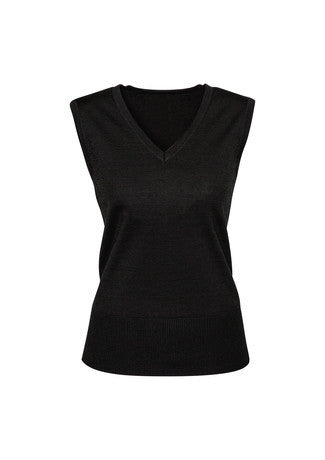 Biz Collection-Biz Collection Milano Ladies Vest-XS / BLACK-Corporate Apparel Online - 2