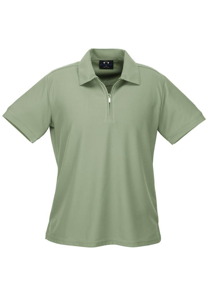 Biz Collection-Biz Collection Ladies Micro Waffle Polo-Sage / 8-Corporate Apparel Online - 5