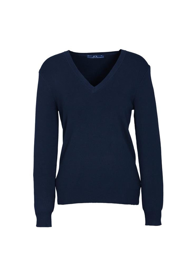Biz Collection-Biz Collection Ladies V Neck Pullover-Navy / Small-Corporate Apparel Online - 4