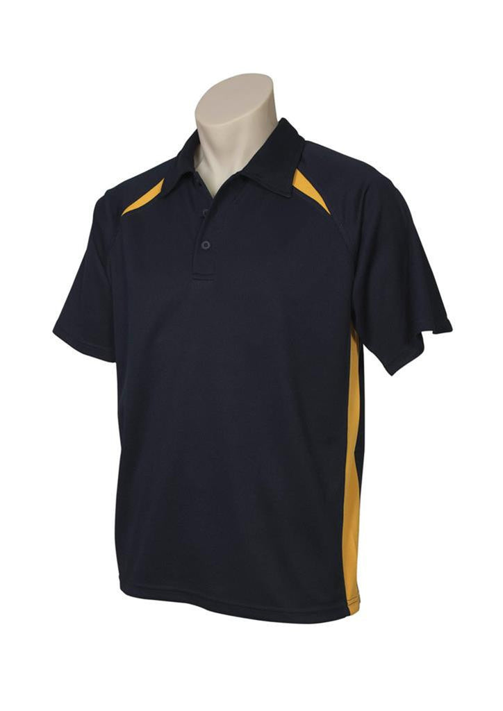 Biz Collection-Biz Collection Mens Splice Polo 2nd ( 5 Colour )-Navy / Gold / Small-Corporate Apparel Online - 5