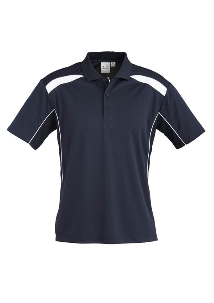 Biz Collection Mens United Short Sleeve Polo-(P244MS)