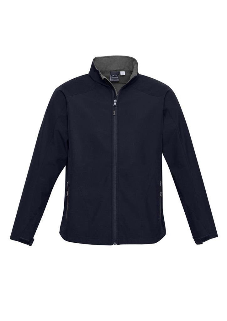 Biz Collection-Biz Collection  Kids Geneva Softshell Jacket-Navy/Graphite / 6-Corporate Apparel Online - 2