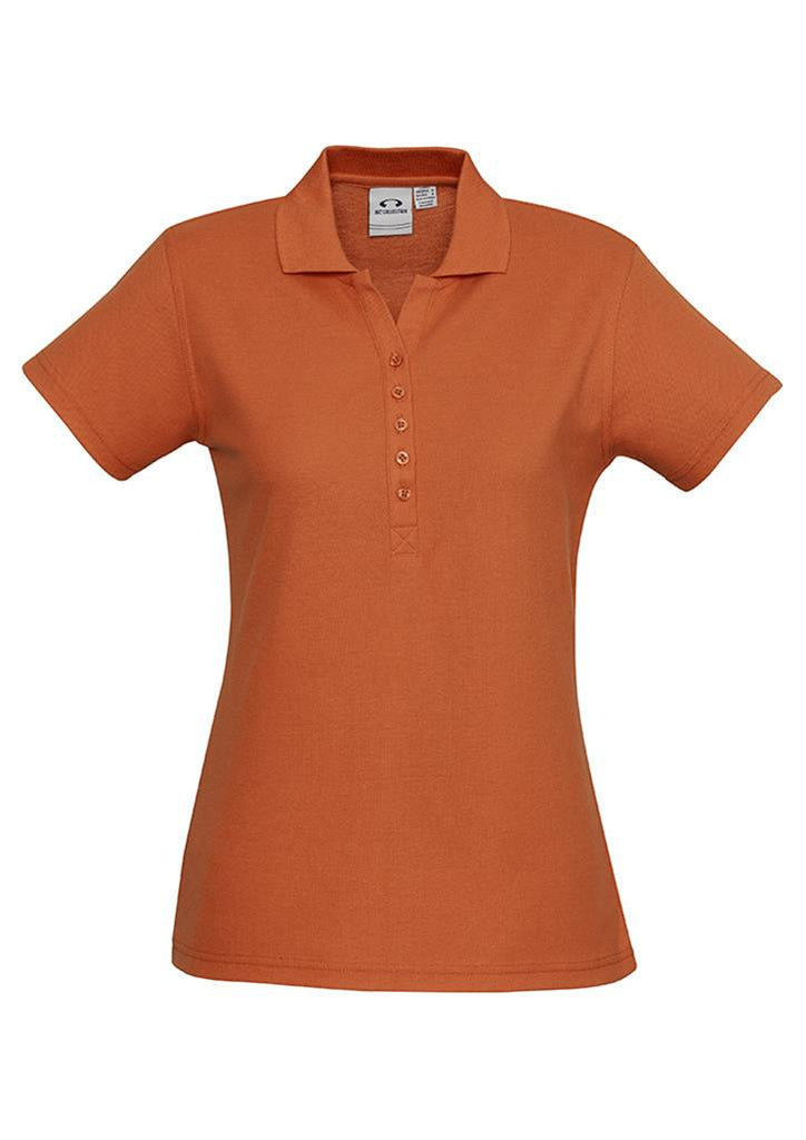 Biz Collection Womens Crew S/S Polo-(P400LS)