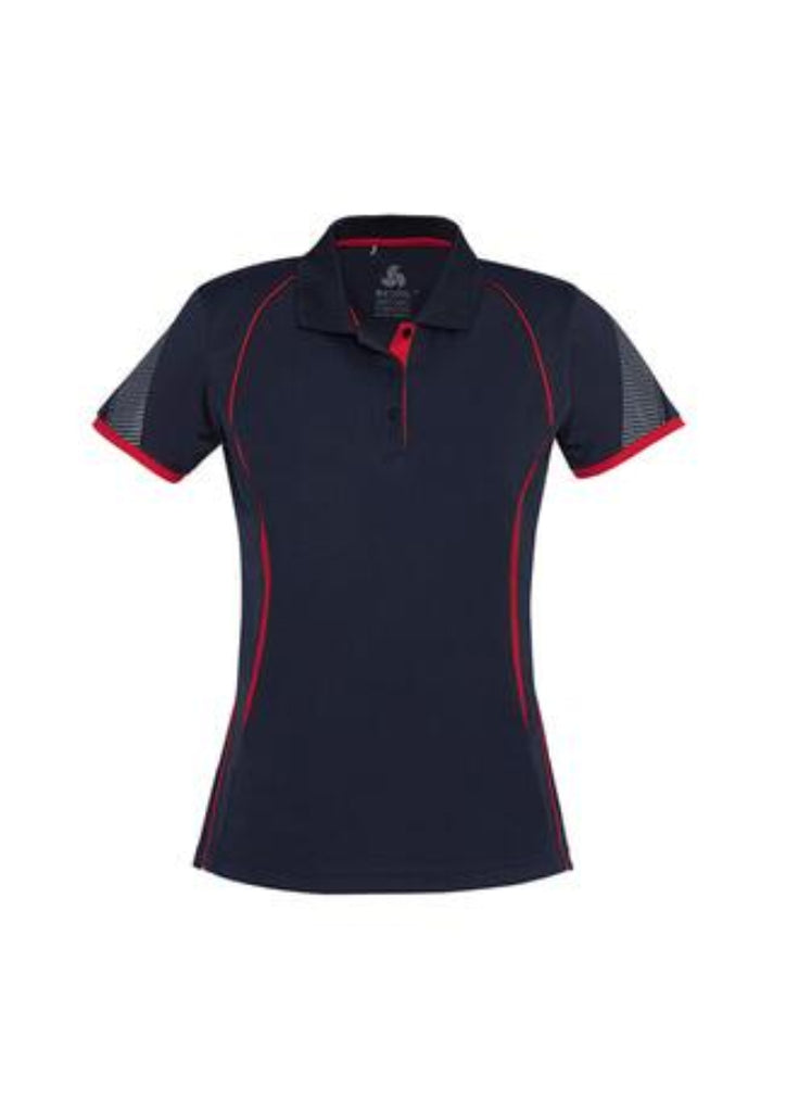 Biz Collection Ladies Razor Polo (P405LS) 