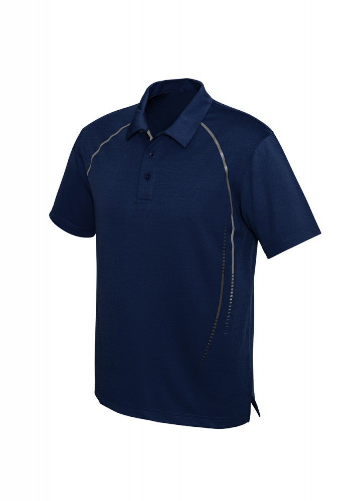Biz Collection-Biz Collection Mens Cyber Polo-S / NAVY/SILVER-Corporate Apparel Online - 3