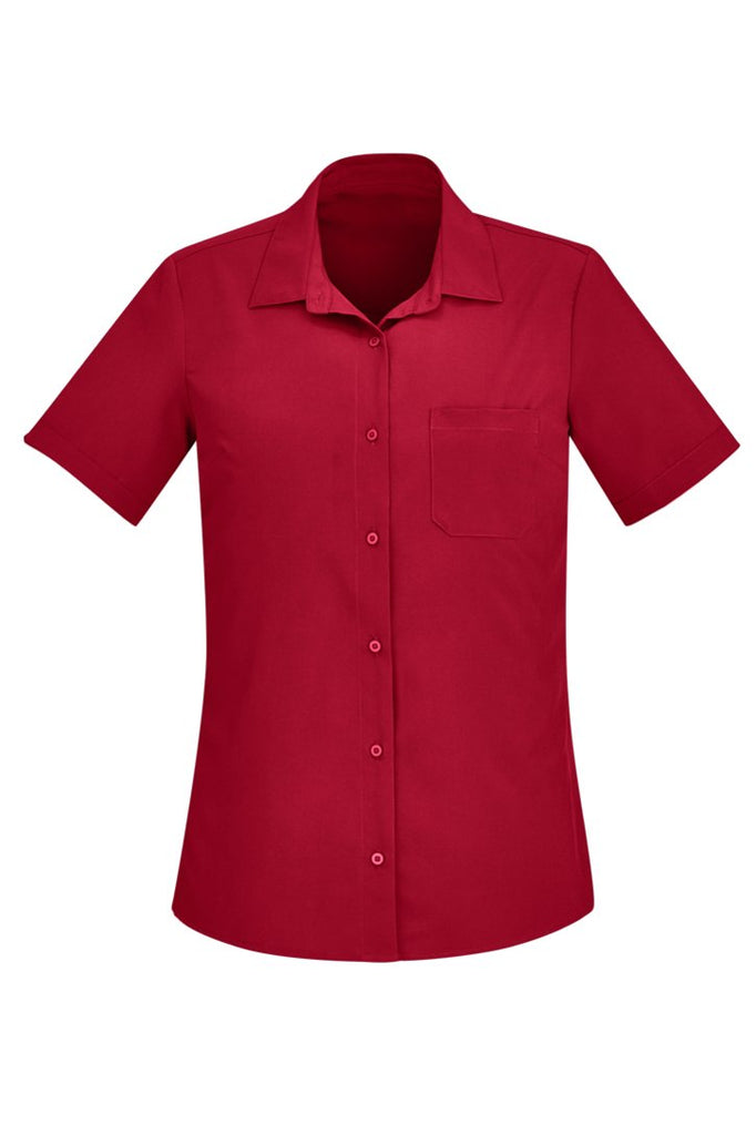 Biz Care Womens Florence Short Sleeve Shirt  (CS947LS)