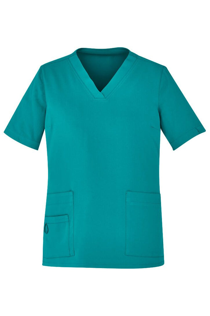 Biz Care Womens  Avery Easy Fit V-Neck Scrub Top (CST941LS)