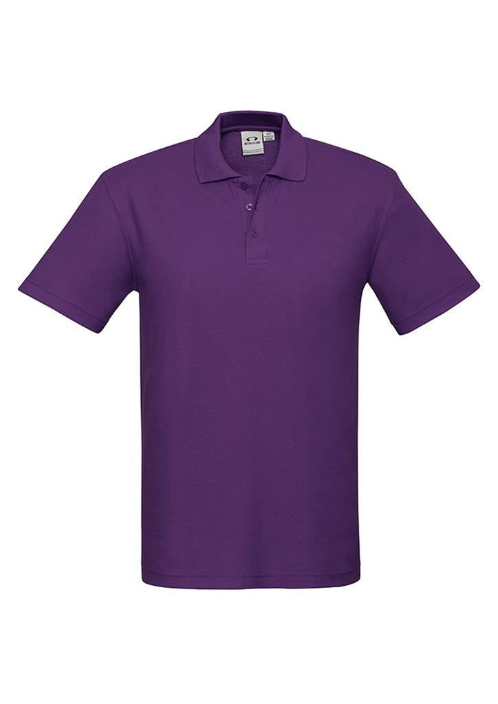 Biz Collection-Biz Collection Mens Crew Polo(1st 10 colours)-Purple / S-Corporate Apparel Online - 11