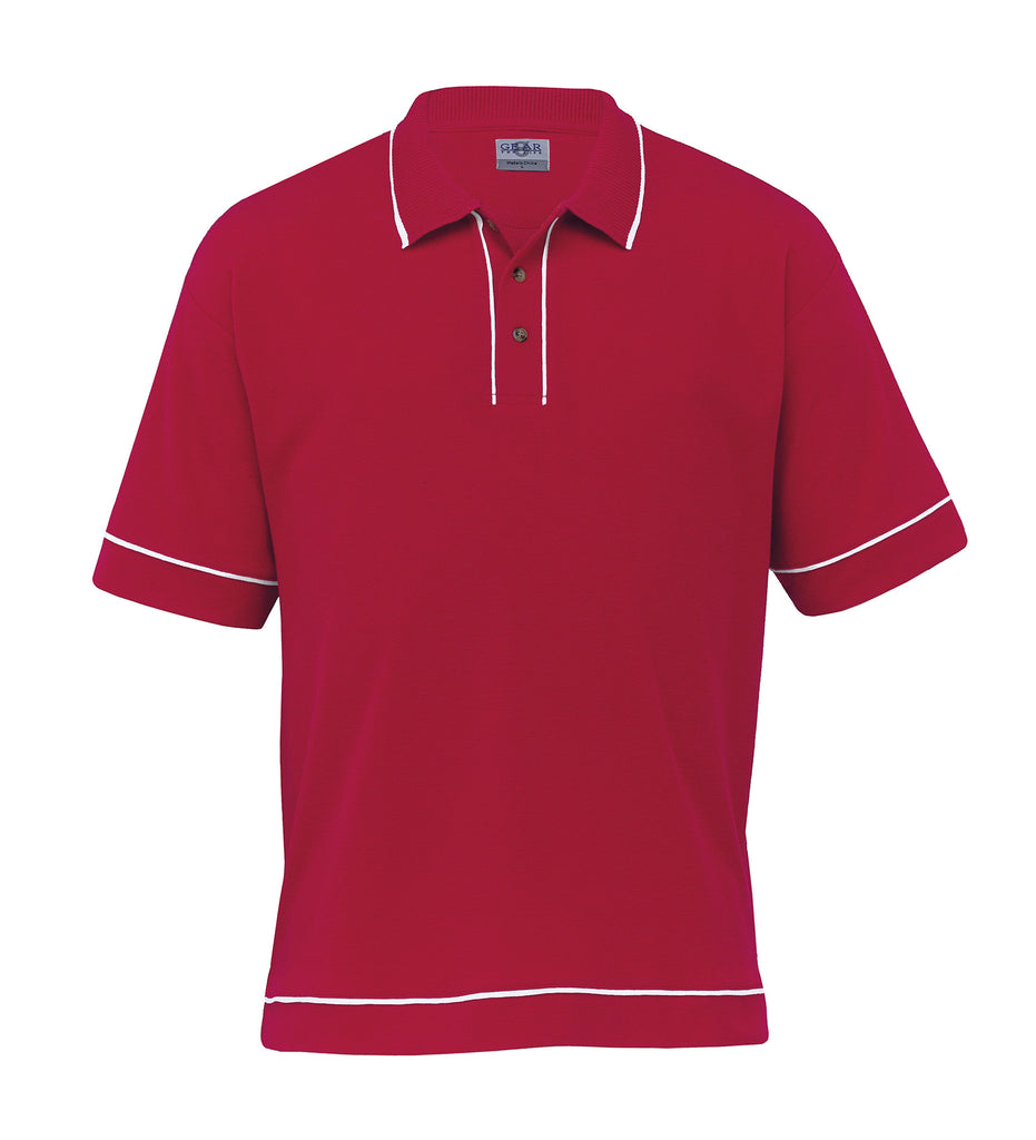 Gear For Life Mens Retro Waffle Polo (RWP)