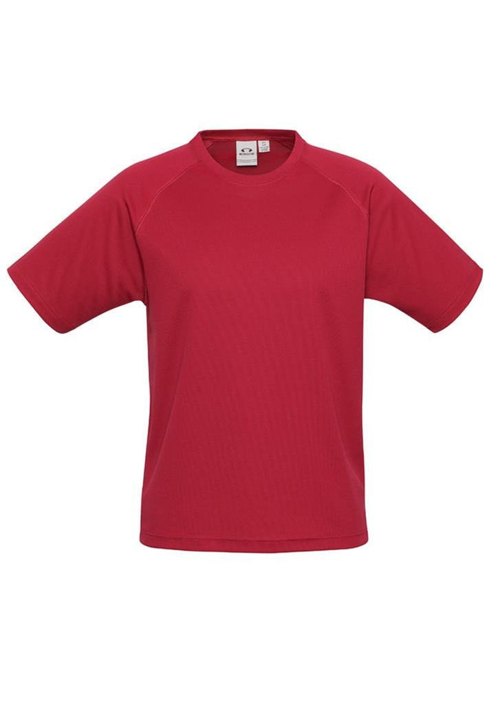 Biz Collection-Biz Collection Sprint Kids BizCool Tee-4 / Red-Corporate Apparel Online - 7