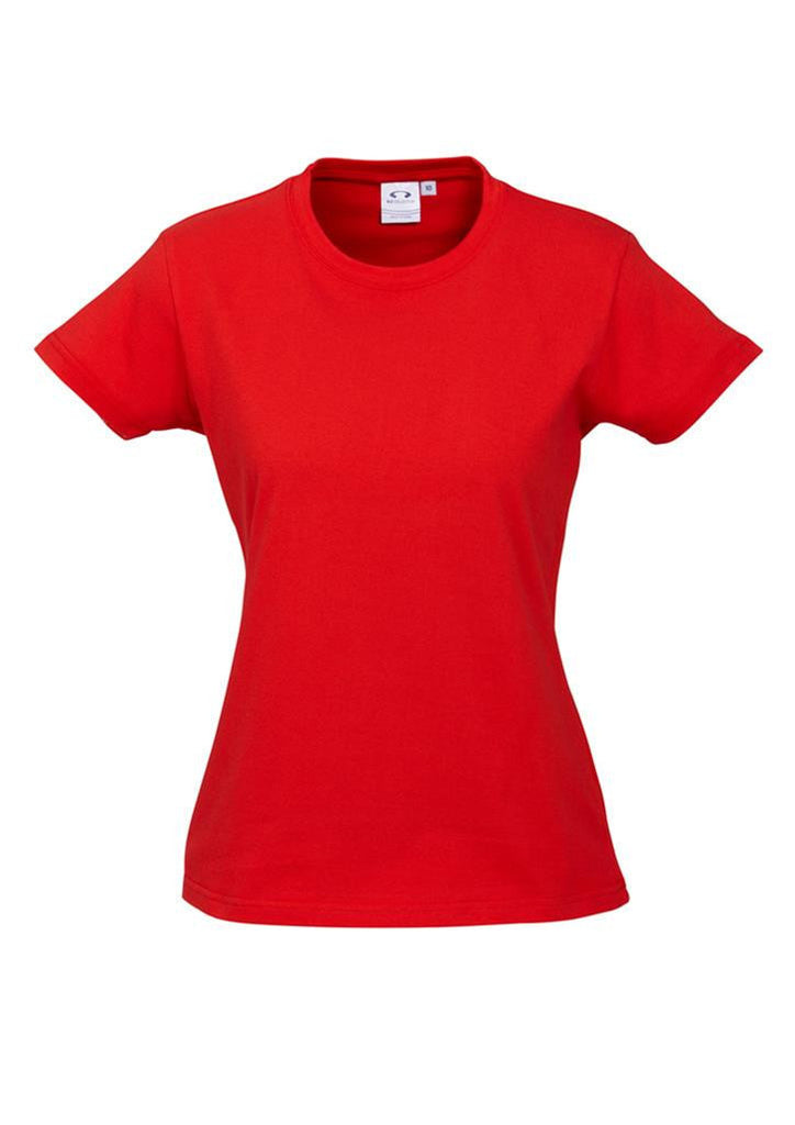 Biz Collection-Biz Collection Ladies Ice Tee 2nd  ( 10 Colour )-Red / 6-Corporate Apparel Online - 8