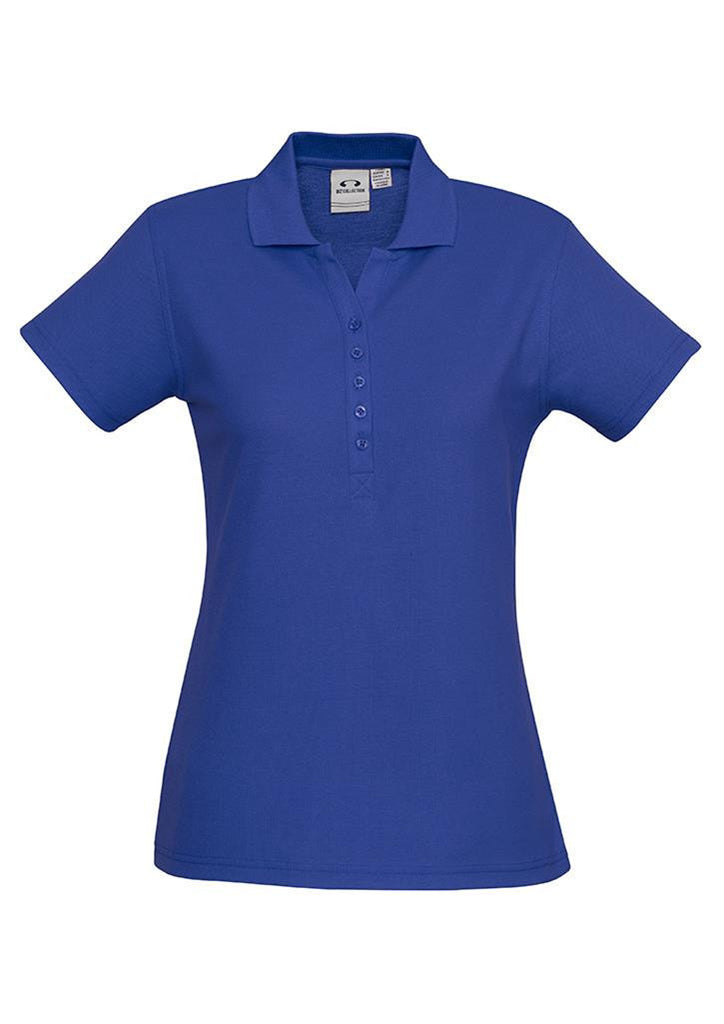 Biz Collection-Biz Collection Ladies Crew Polo(1st 10 Colours)-Royal / 8-Corporate Apparel Online - 3