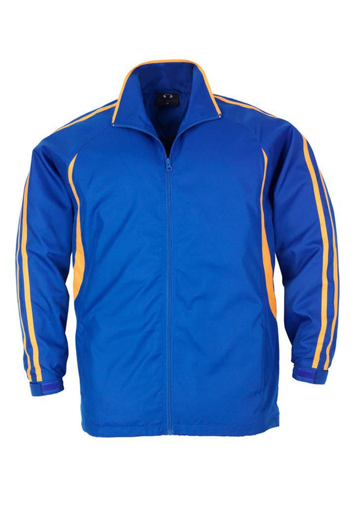 Biz Collection-Biz Collection Adults Flash Track Top 2nd ( 4 Colour )-Royal / Gold / XS-Uniform Wholesalers - 4