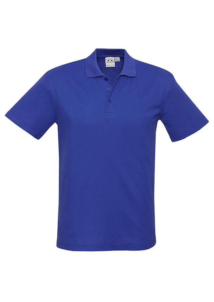 Biz Collection Mens Crew S/S Polo-(P400MS)