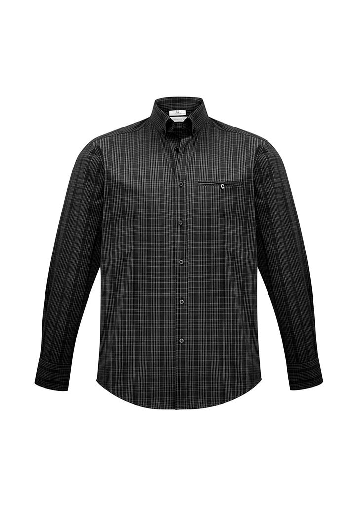 Biz Collection Mens Harper Long Sleeve Shirt-(S820ML)