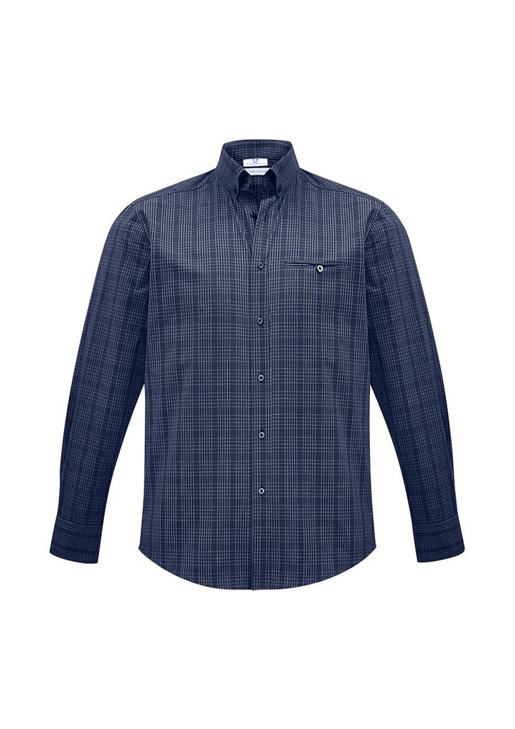 Biz Collection Mens Harper Long Sleeve Shirt-(S820ML)